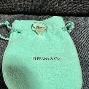 Tiffany & Co. Ring “Please Return To Tiffany & Co” New York 925 Silver size 8